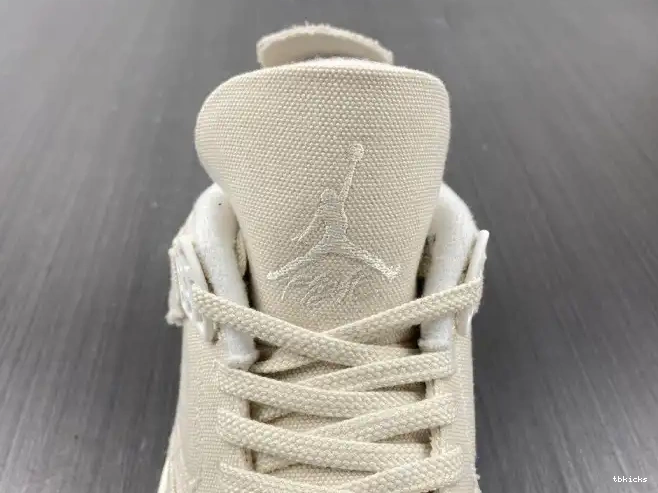 Reps TB Jordan 4 DQ4909-100 Canvas (W) Blank Retro 0526